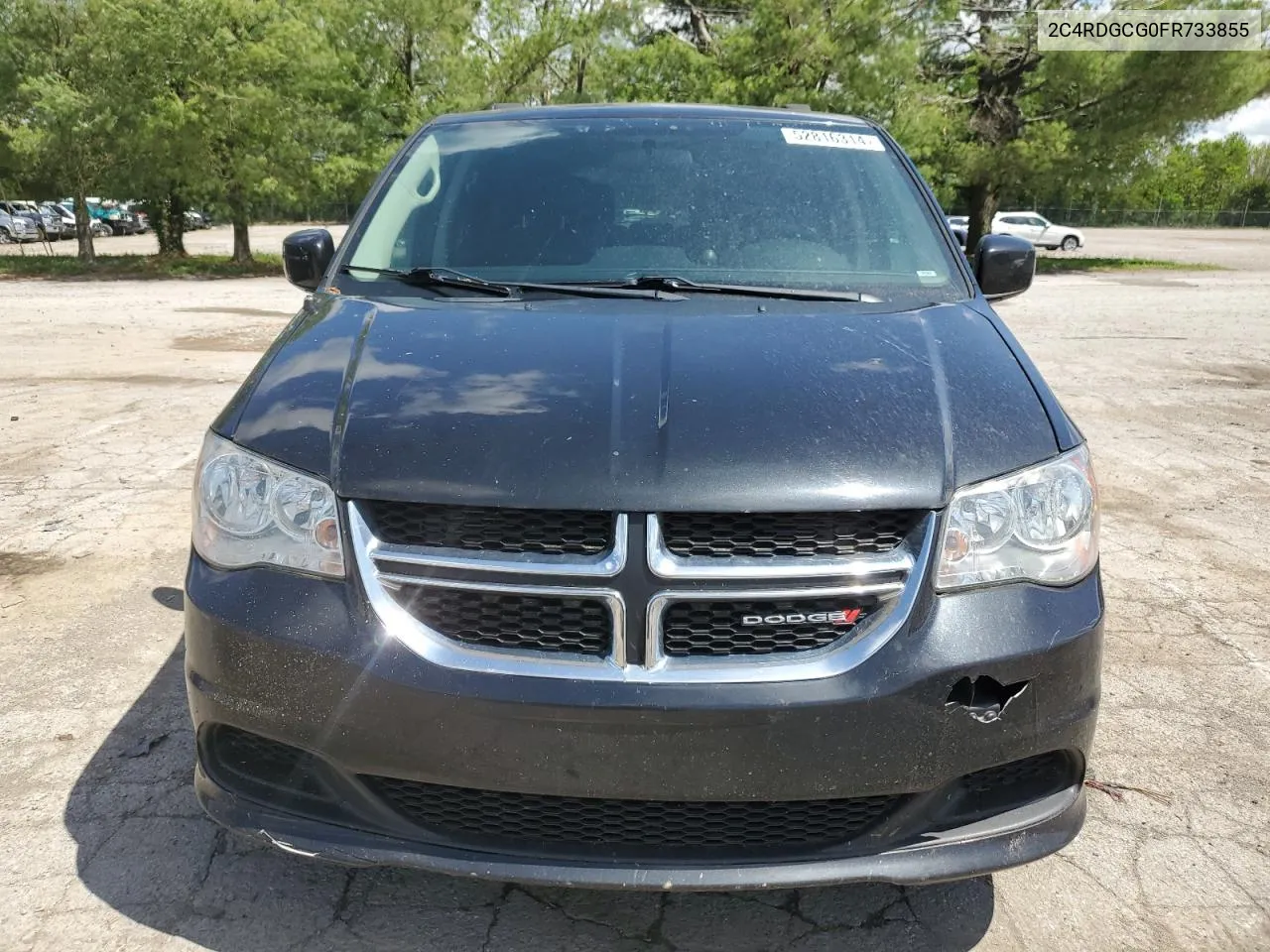 2C4RDGCG0FR733855 2015 Dodge Grand Caravan Sxt