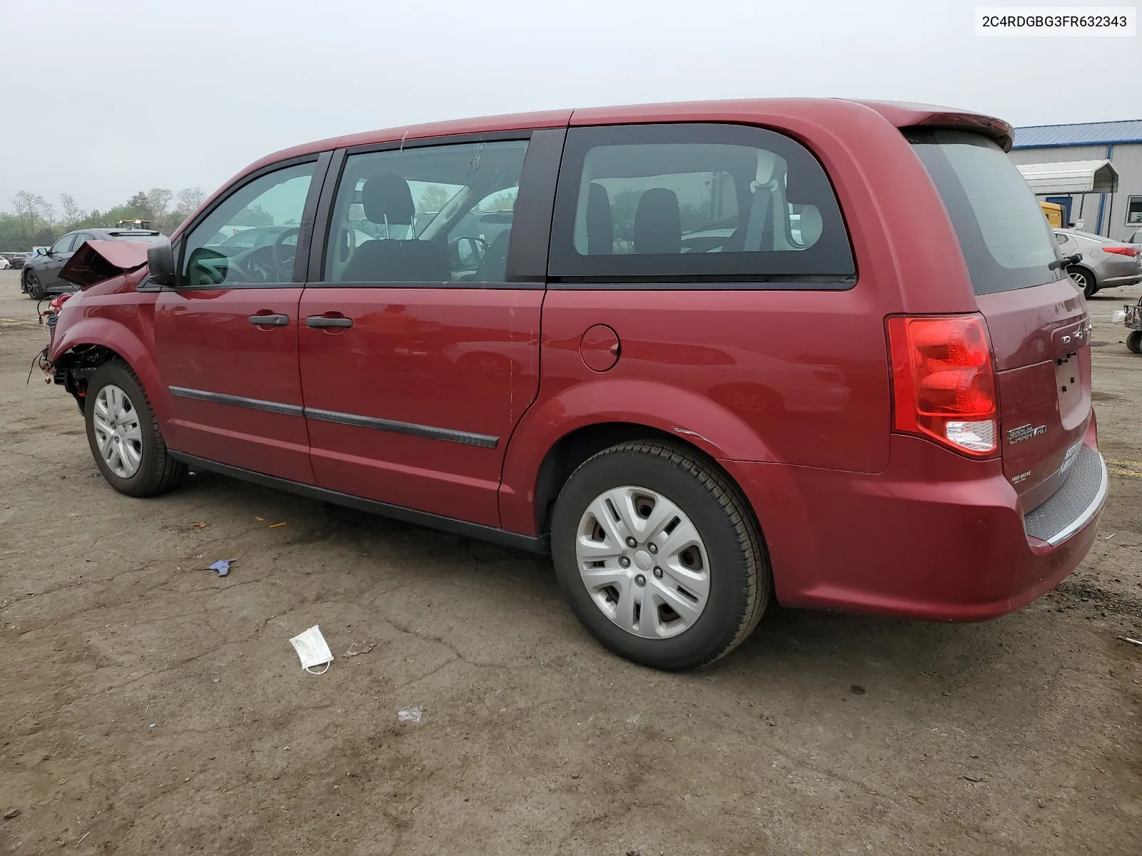 2015 Dodge Grand Caravan Se VIN: 2C4RDGBG3FR632343 Lot: 52819734