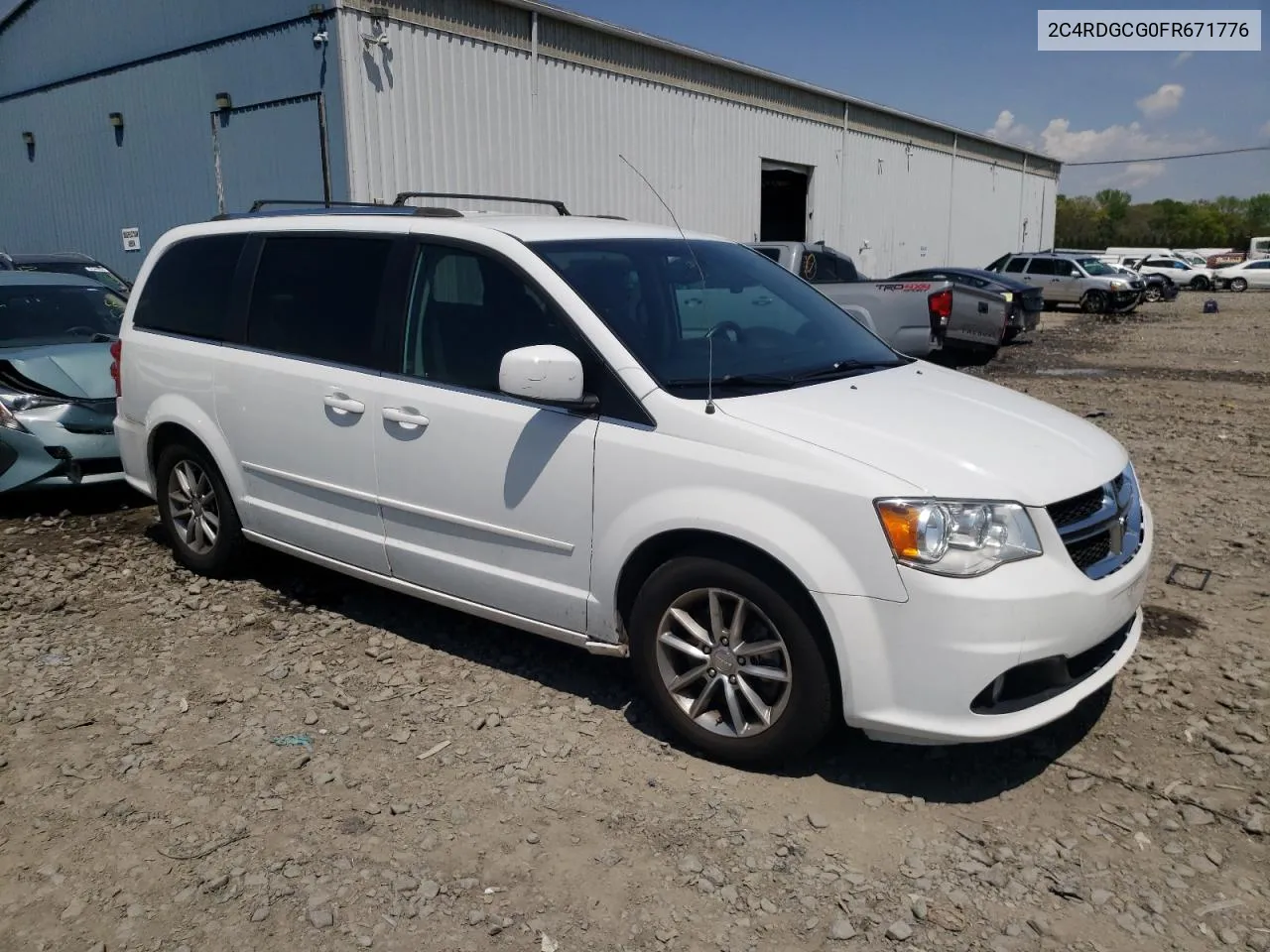 2015 Dodge Grand Caravan Sxt VIN: 2C4RDGCG0FR671776 Lot: 52851914