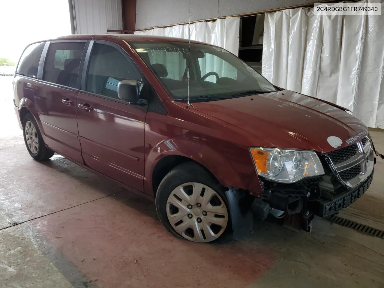 2C4RDGBG1FR749340 2015 Dodge Grand Caravan Se