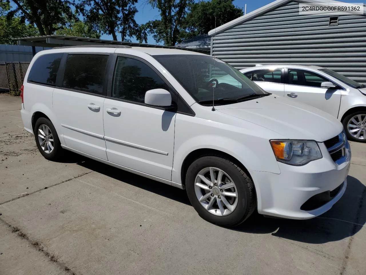 2015 Dodge Grand Caravan Sxt VIN: 2C4RDGCG0FR591362 Lot: 53043714