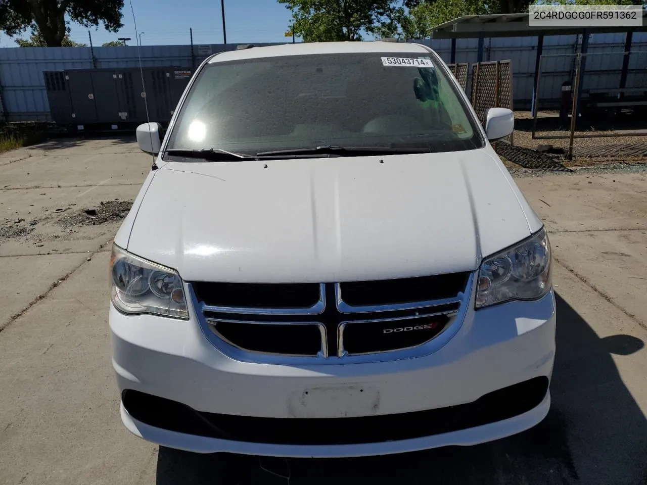 2C4RDGCG0FR591362 2015 Dodge Grand Caravan Sxt