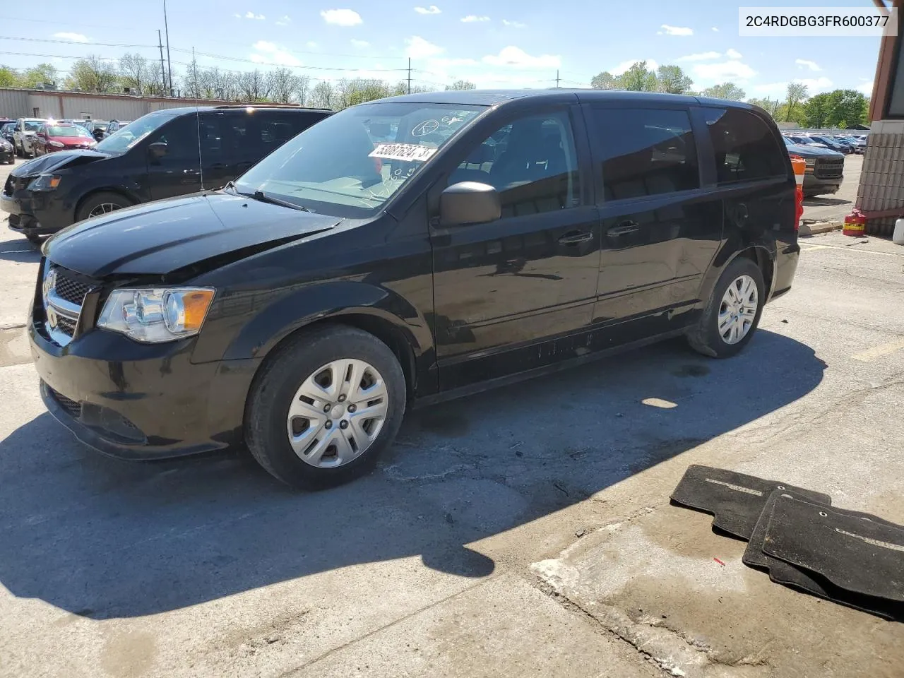 2C4RDGBG3FR600377 2015 Dodge Grand Caravan Se