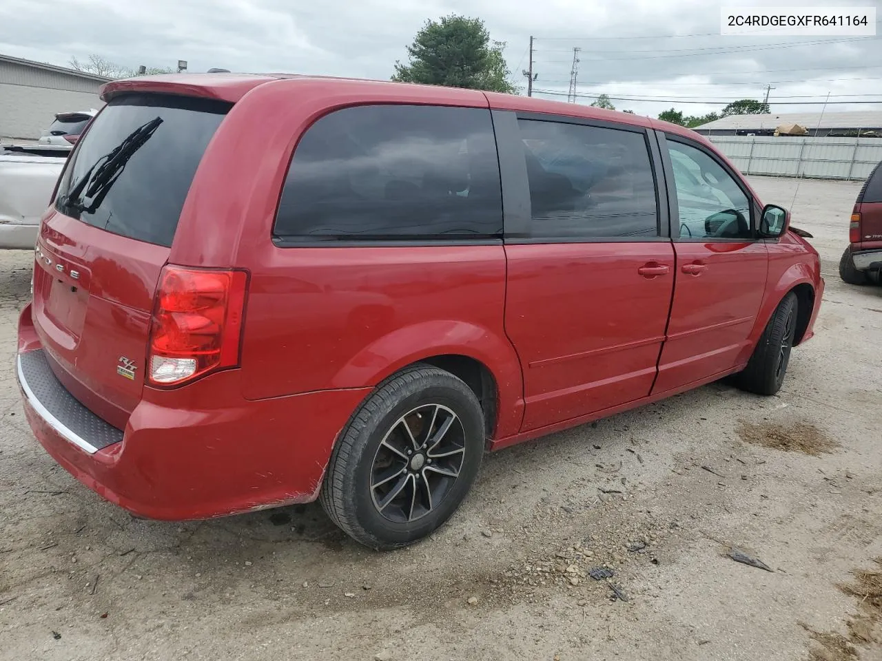 2015 Dodge Grand Caravan R/T VIN: 2C4RDGEGXFR641164 Lot: 53732814