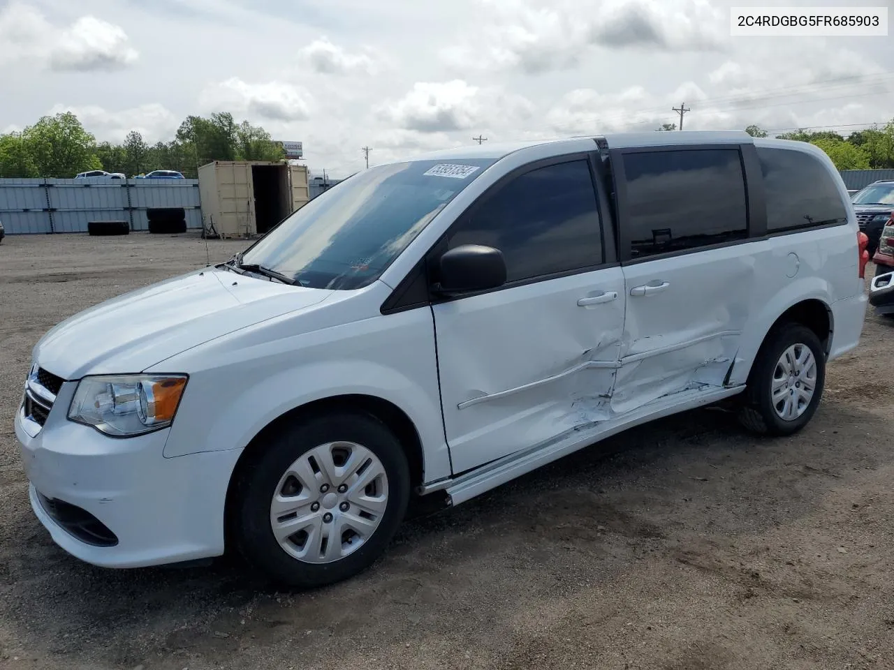 2C4RDGBG5FR685903 2015 Dodge Grand Caravan Se