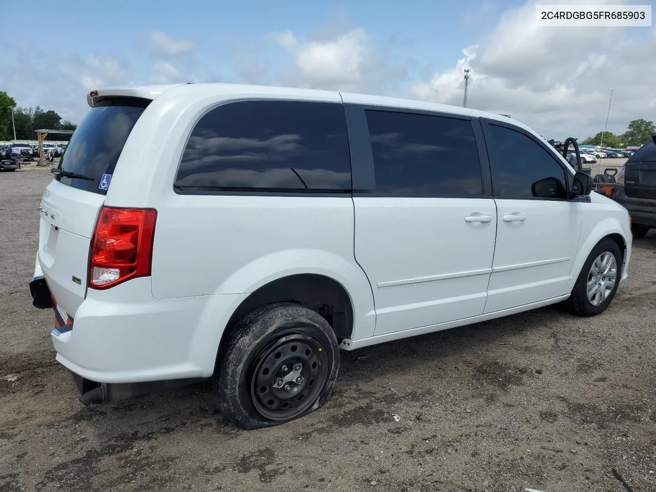 2015 Dodge Grand Caravan Se VIN: 2C4RDGBG5FR685903 Lot: 53951354