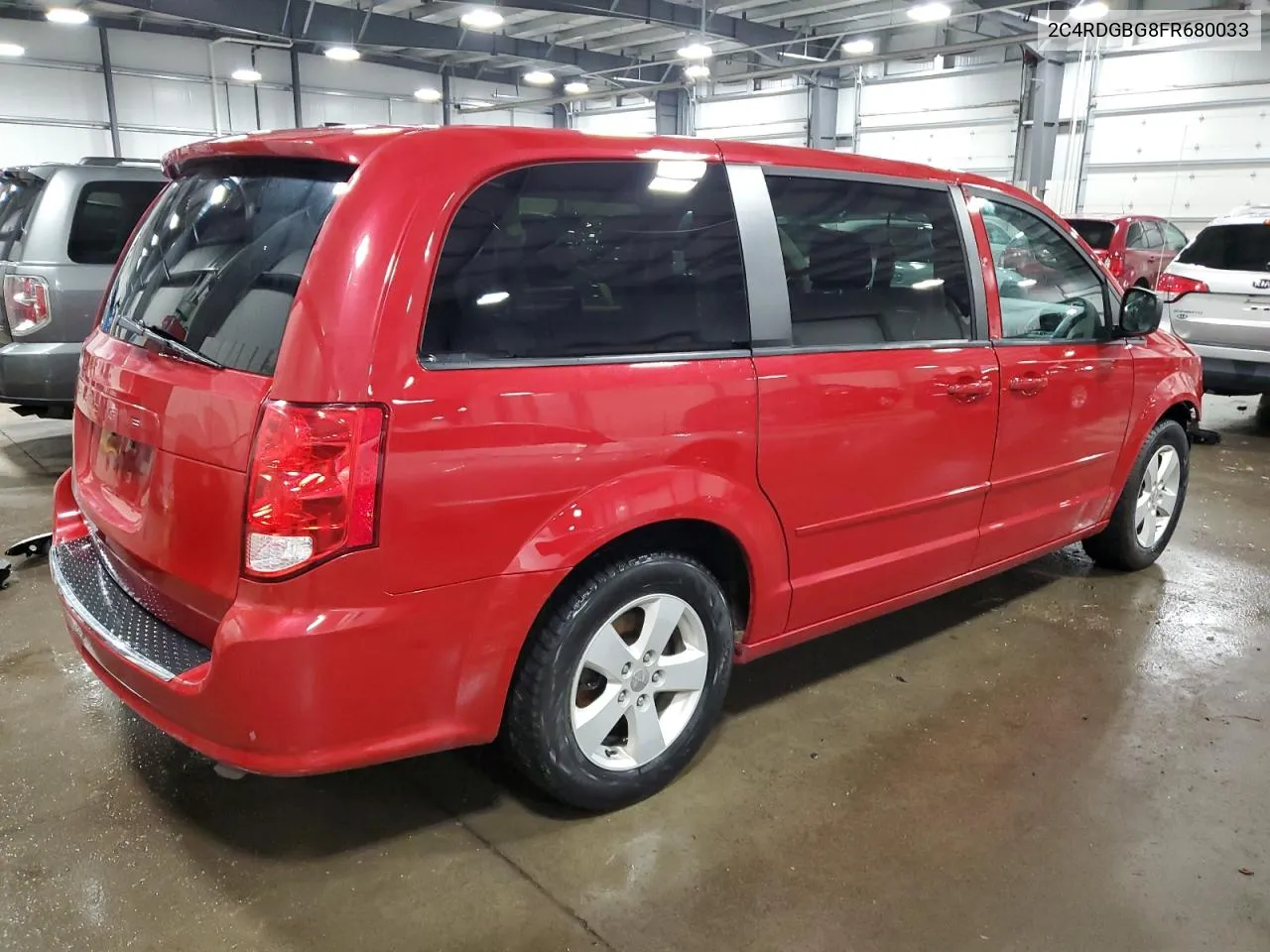 2015 Dodge Grand Caravan Se VIN: 2C4RDGBG8FR680033 Lot: 54153014