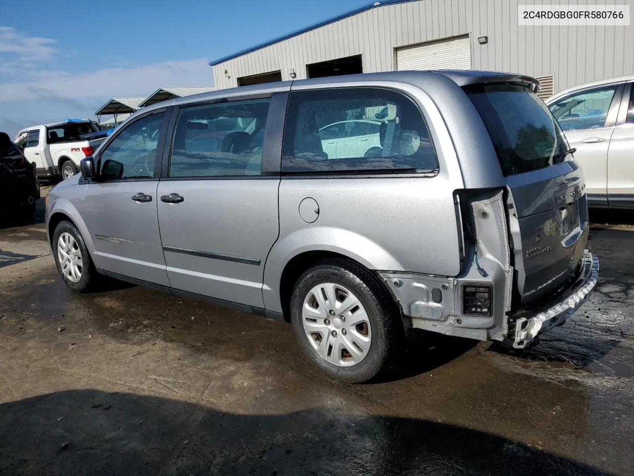 2015 Dodge Grand Caravan Se VIN: 2C4RDGBG0FR580766 Lot: 54202384