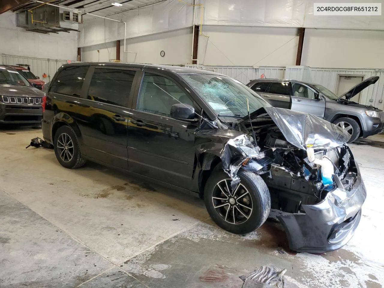 2C4RDGCG8FR651212 2015 Dodge Grand Caravan Sxt