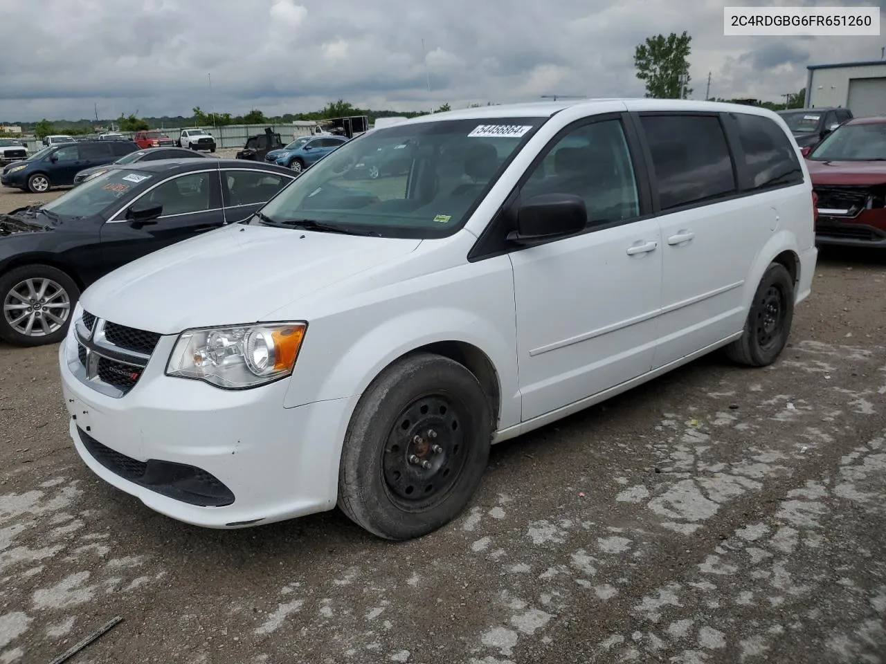 2C4RDGBG6FR651260 2015 Dodge Grand Caravan Se