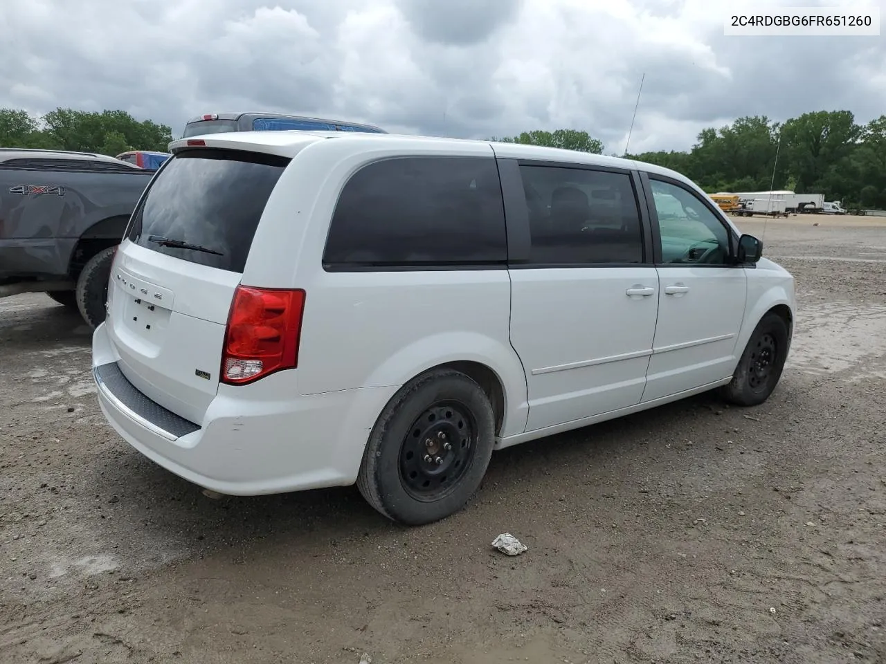 2015 Dodge Grand Caravan Se VIN: 2C4RDGBG6FR651260 Lot: 54456864