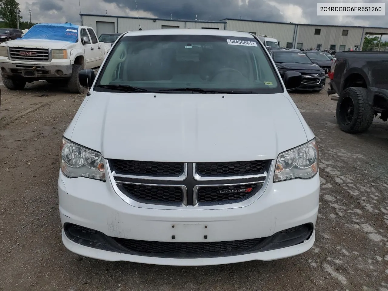 2C4RDGBG6FR651260 2015 Dodge Grand Caravan Se