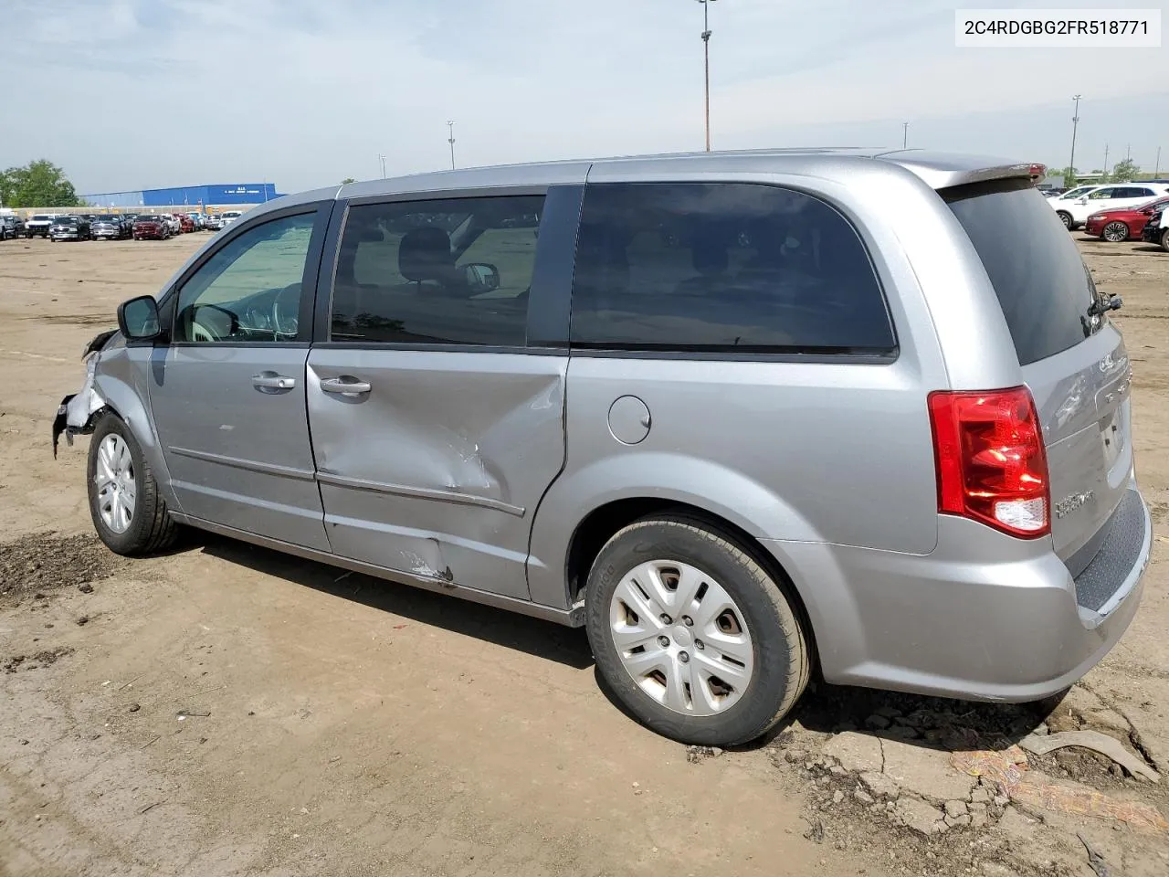 2015 Dodge Grand Caravan Se VIN: 2C4RDGBG2FR518771 Lot: 54671494