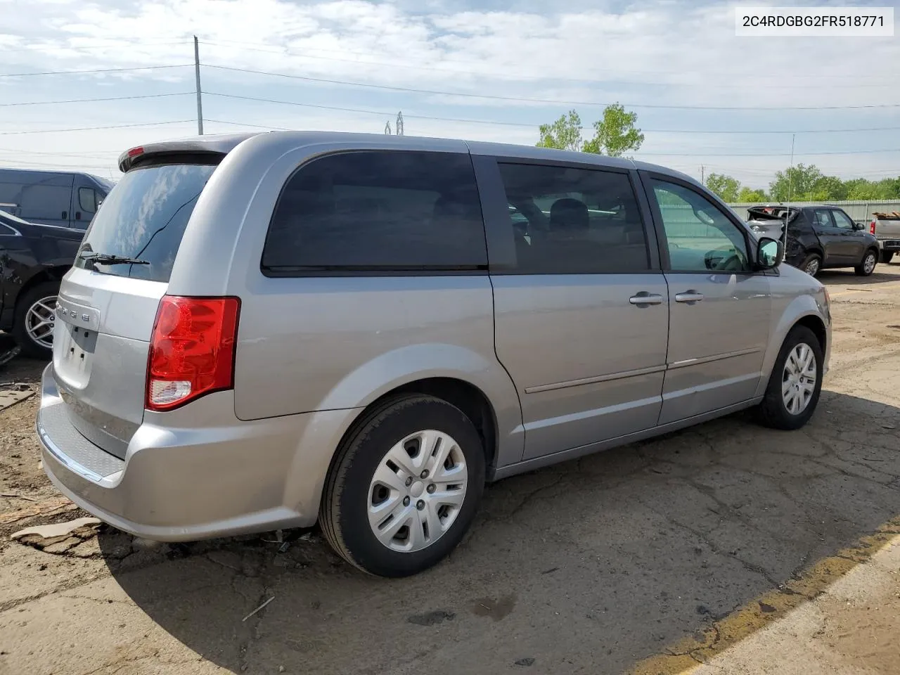 2C4RDGBG2FR518771 2015 Dodge Grand Caravan Se