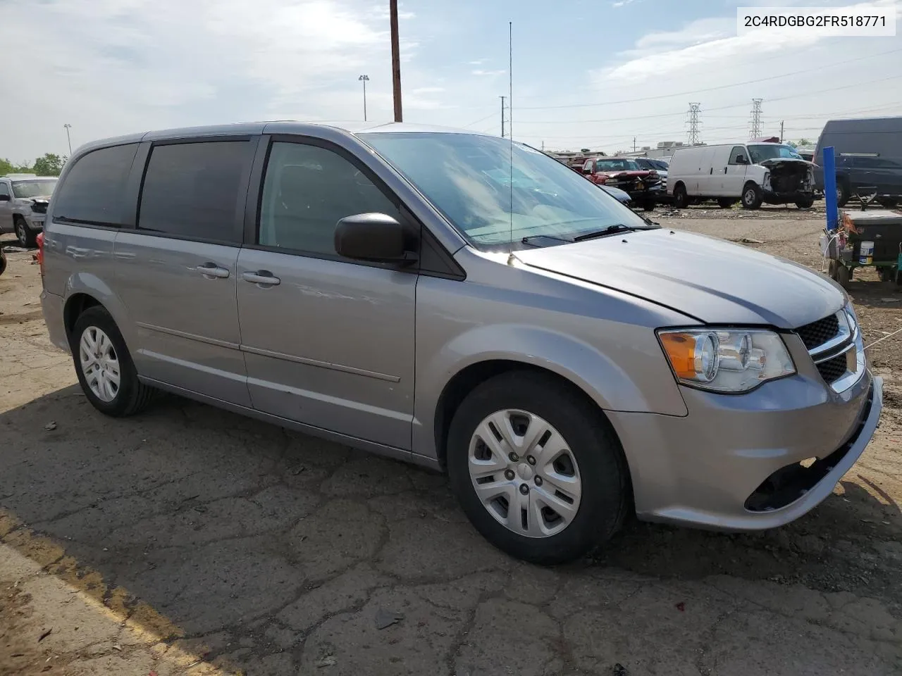 2015 Dodge Grand Caravan Se VIN: 2C4RDGBG2FR518771 Lot: 54671494