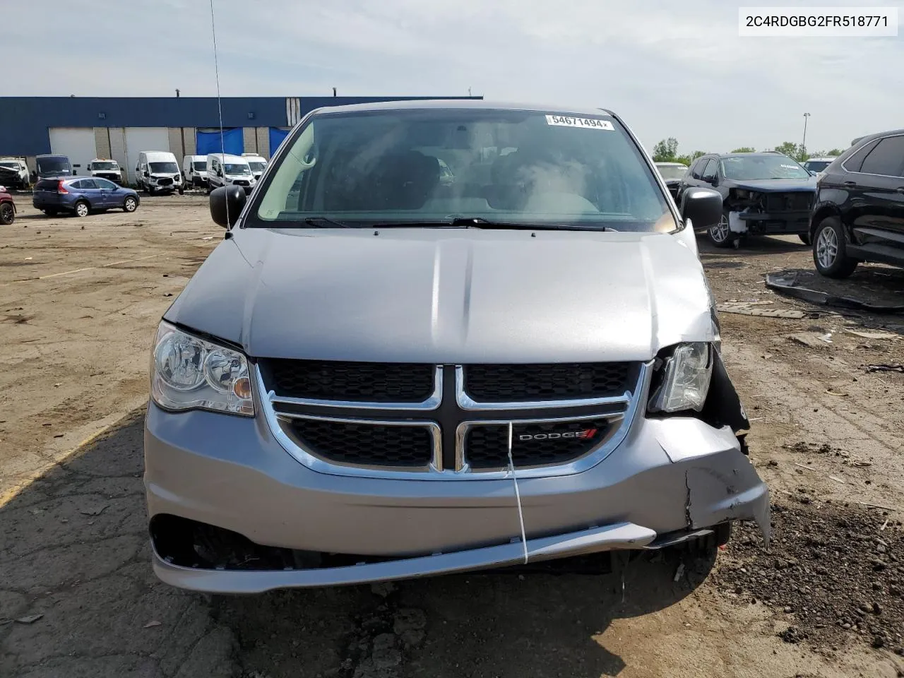 2C4RDGBG2FR518771 2015 Dodge Grand Caravan Se