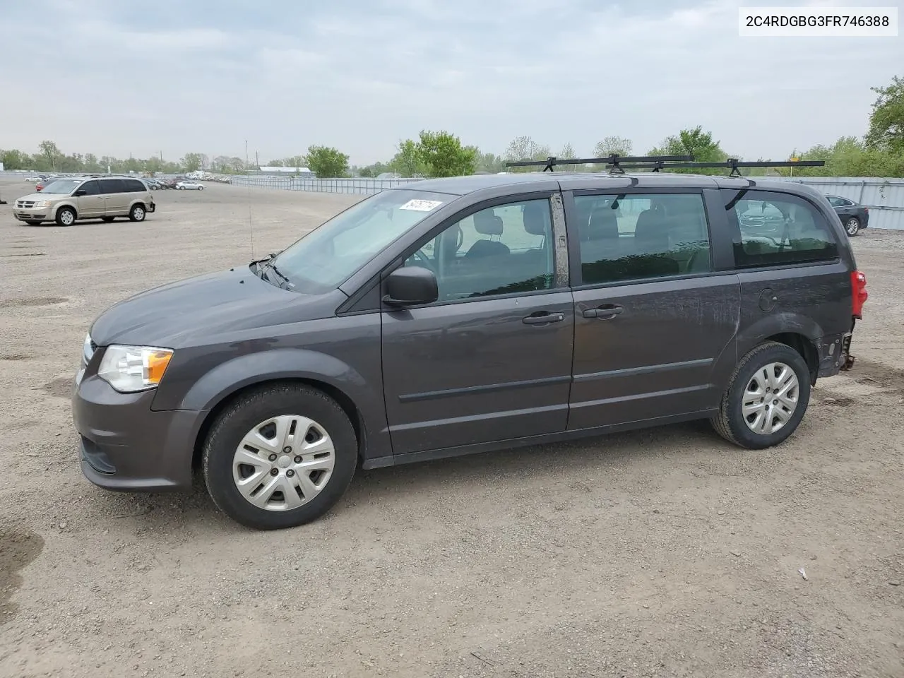 2015 Dodge Grand Caravan Se VIN: 2C4RDGBG3FR746388 Lot: 54757714