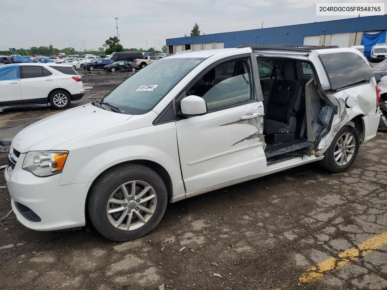 2C4RDGCG5FR548765 2015 Dodge Grand Caravan Sxt