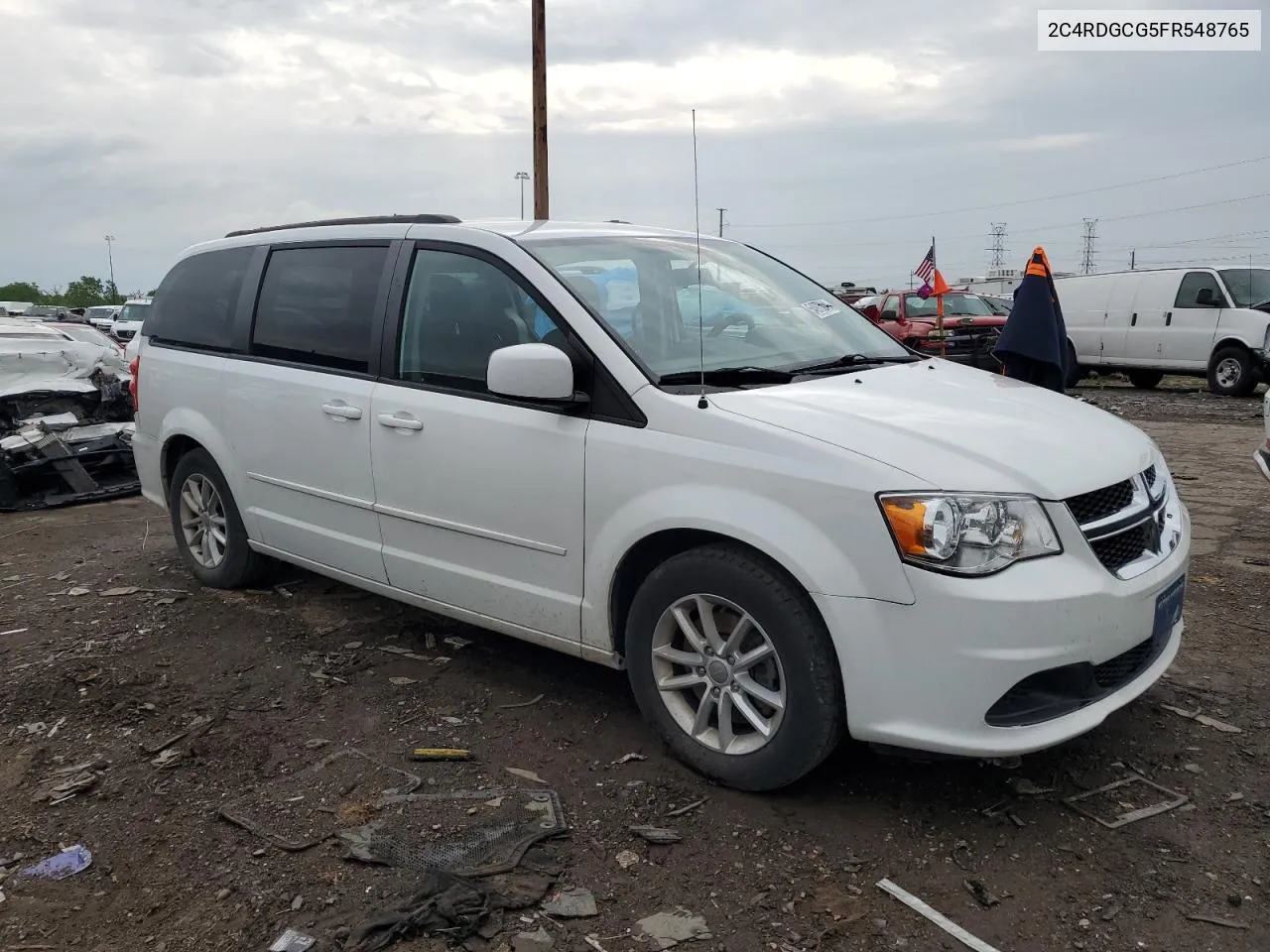 2C4RDGCG5FR548765 2015 Dodge Grand Caravan Sxt