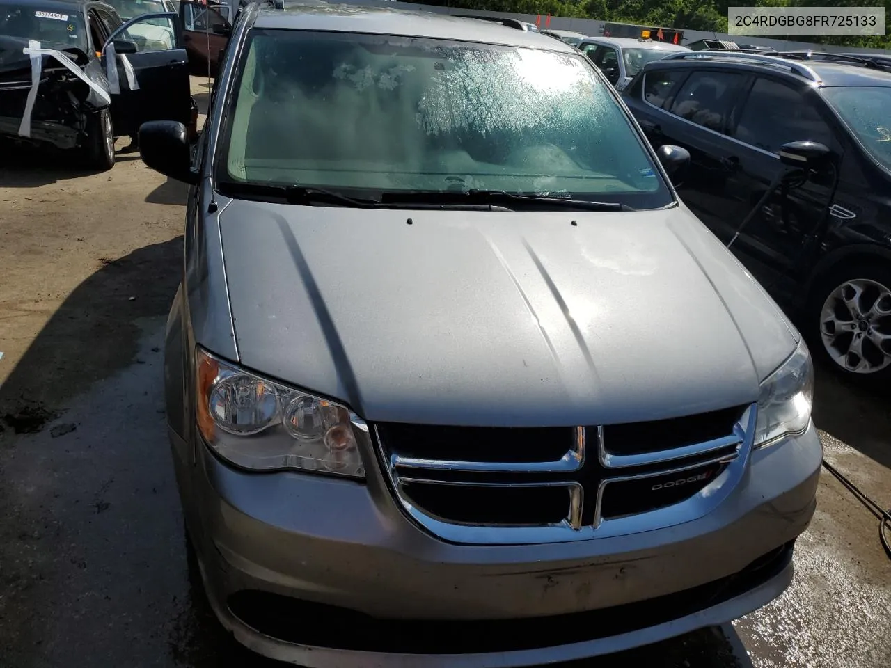 2C4RDGBG8FR725133 2015 Dodge Grand Caravan Se