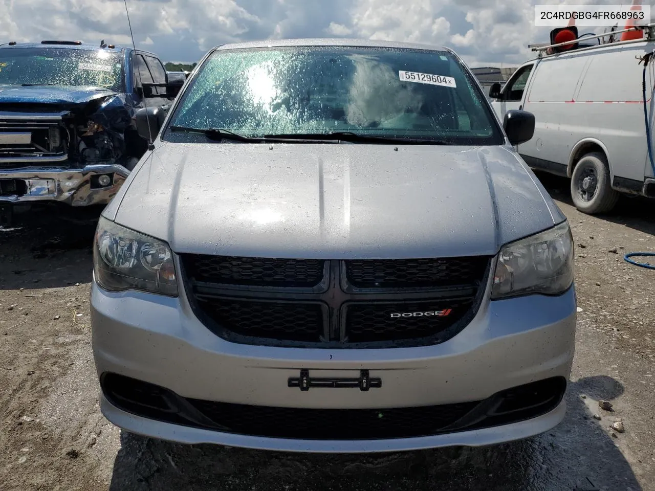 2C4RDGBG4FR668963 2015 Dodge Grand Caravan Se