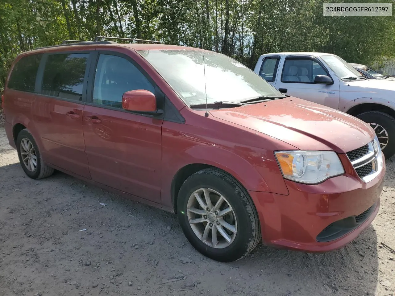 2C4RDGCG5FR612397 2015 Dodge Grand Caravan Sxt