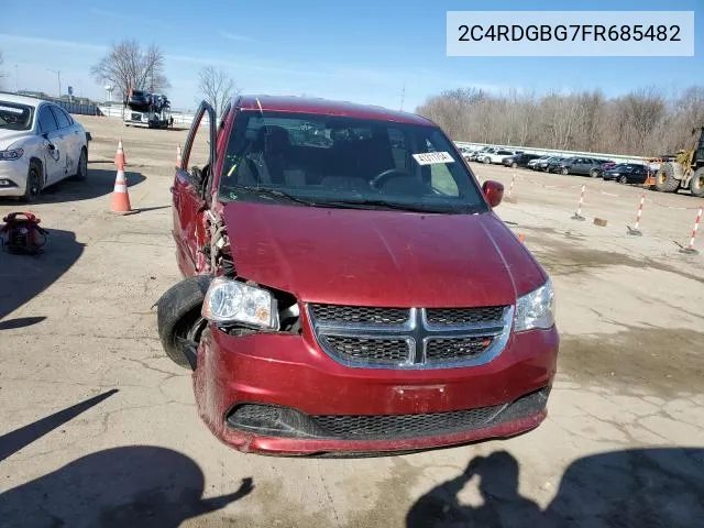 2C4RDGBG7FR685482 2015 Dodge Grand Caravan Se