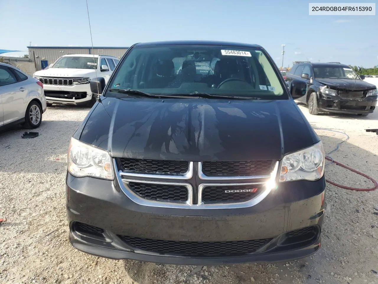 2015 Dodge Grand Caravan Se VIN: 2C4RDGBG4FR615390 Lot: 55483014