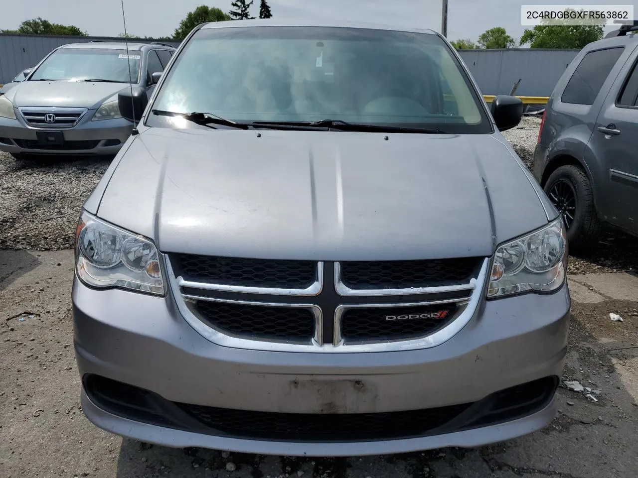 2015 Dodge Grand Caravan Se VIN: 2C4RDGBGXFR563862 Lot: 55682464