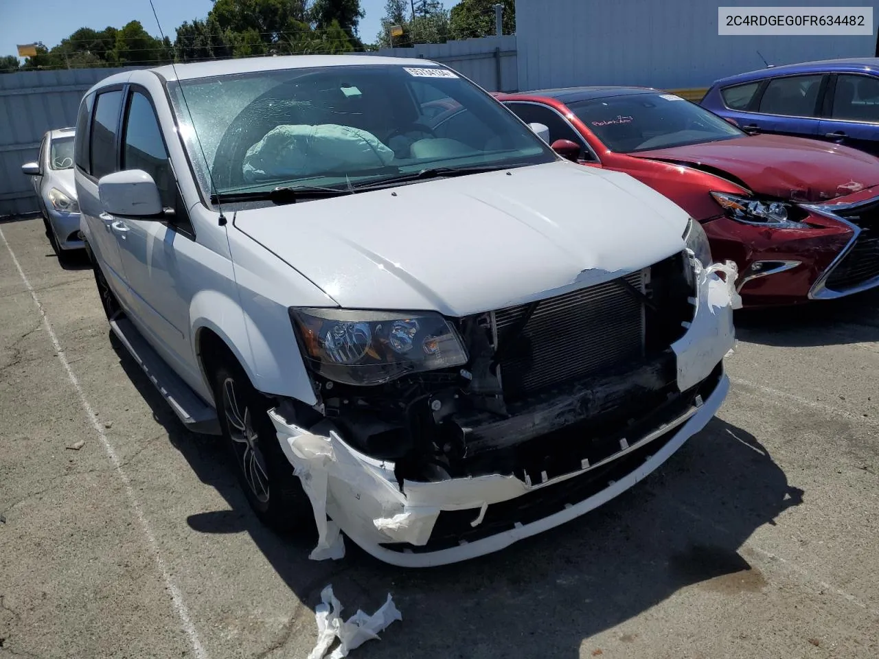 2C4RDGEG0FR634482 2015 Dodge Grand Caravan R/T