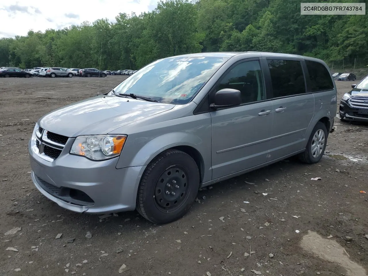 2C4RDGBG7FR743784 2015 Dodge Grand Caravan Se