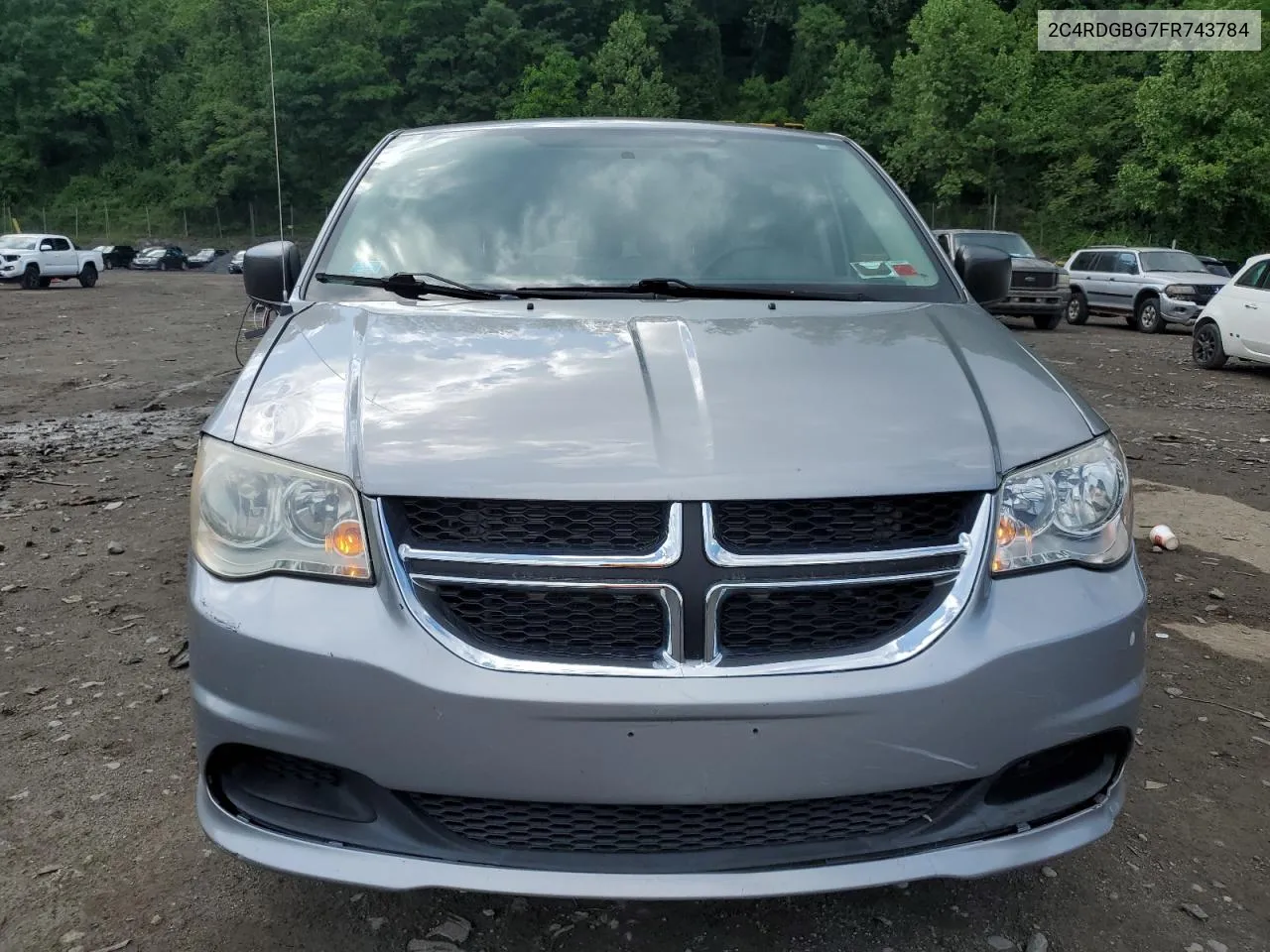 2015 Dodge Grand Caravan Se VIN: 2C4RDGBG7FR743784 Lot: 55860814