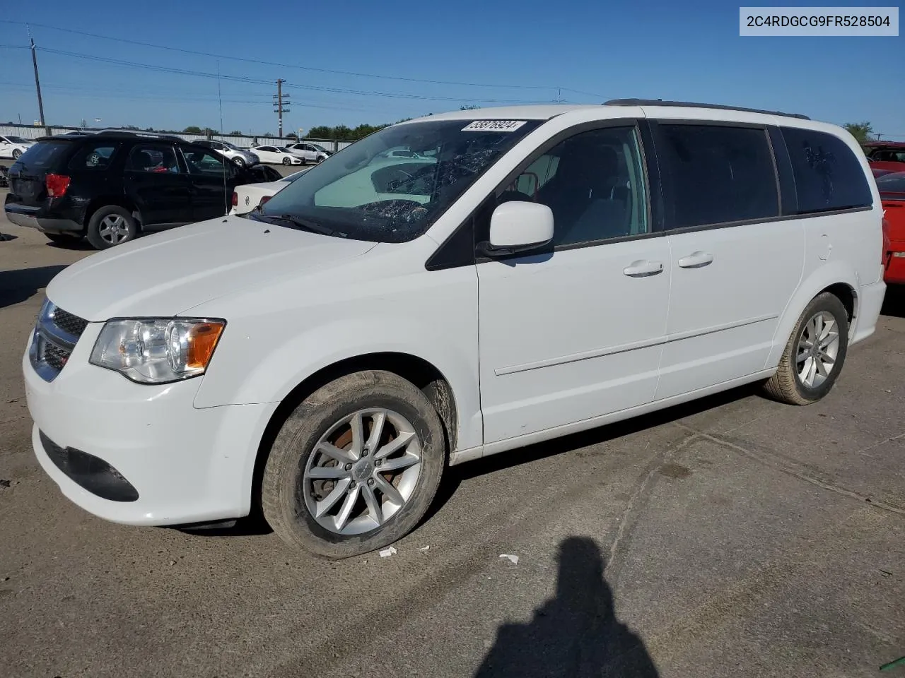 2015 Dodge Grand Caravan Sxt VIN: 2C4RDGCG9FR528504 Lot: 55876924