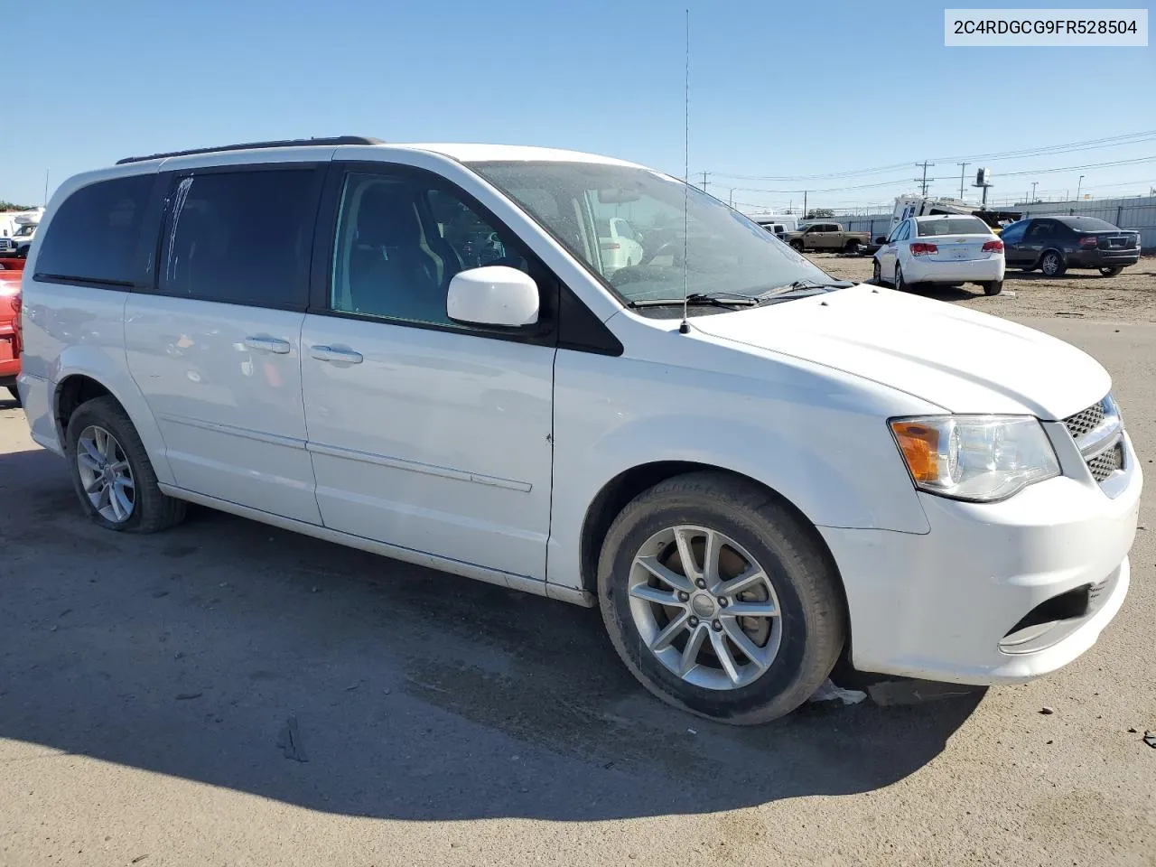 2015 Dodge Grand Caravan Sxt VIN: 2C4RDGCG9FR528504 Lot: 55876924