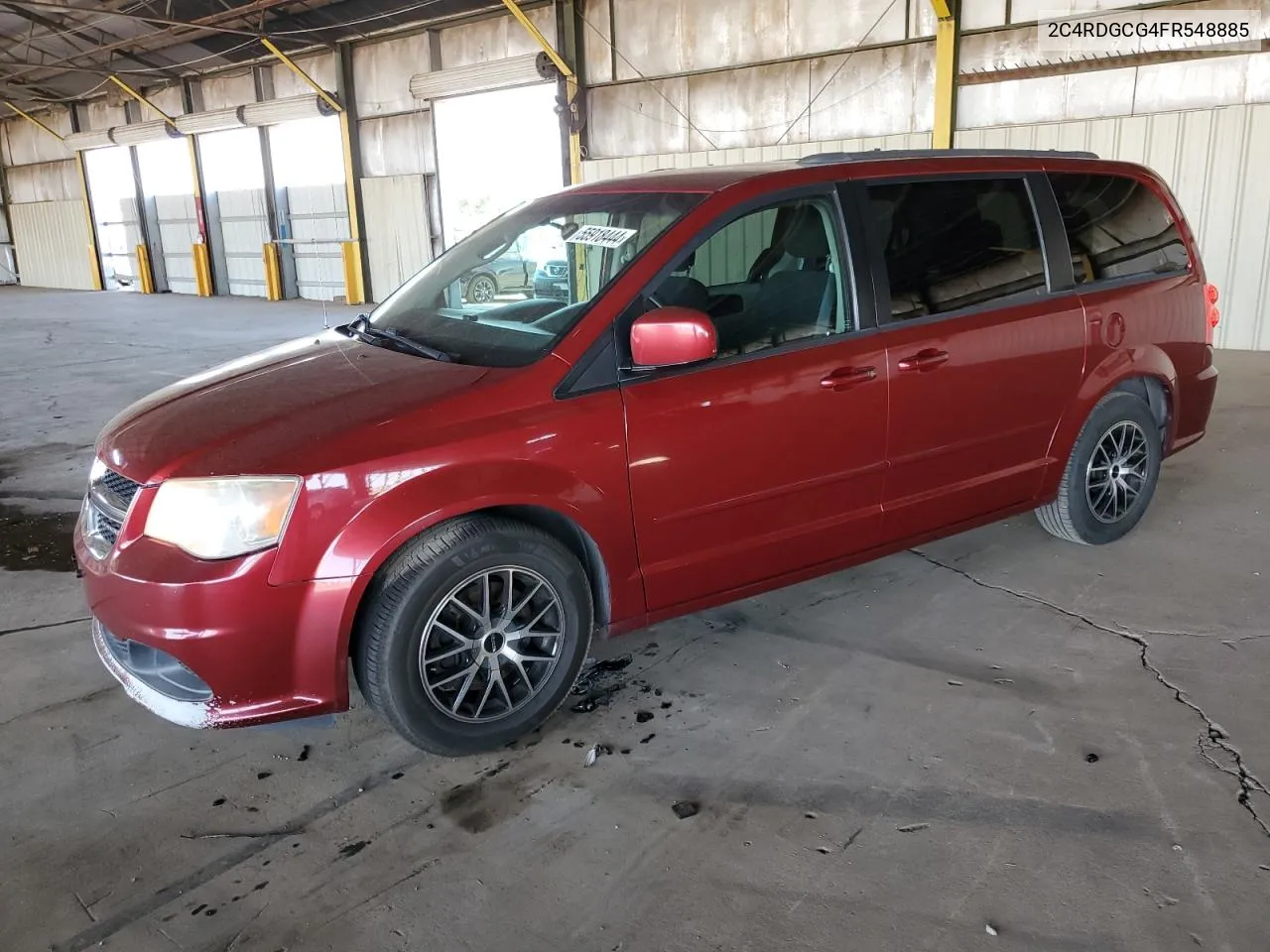 2C4RDGCG4FR548885 2015 Dodge Grand Caravan Sxt