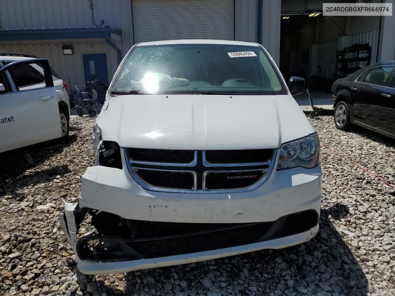 2C4RDGBGXFR666974 2015 Dodge Grand Caravan Se