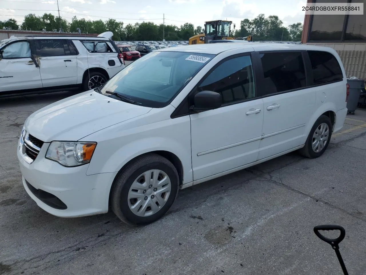 2015 Dodge Grand Caravan Se VIN: 2C4RDGBGXFR558841 Lot: 55993854