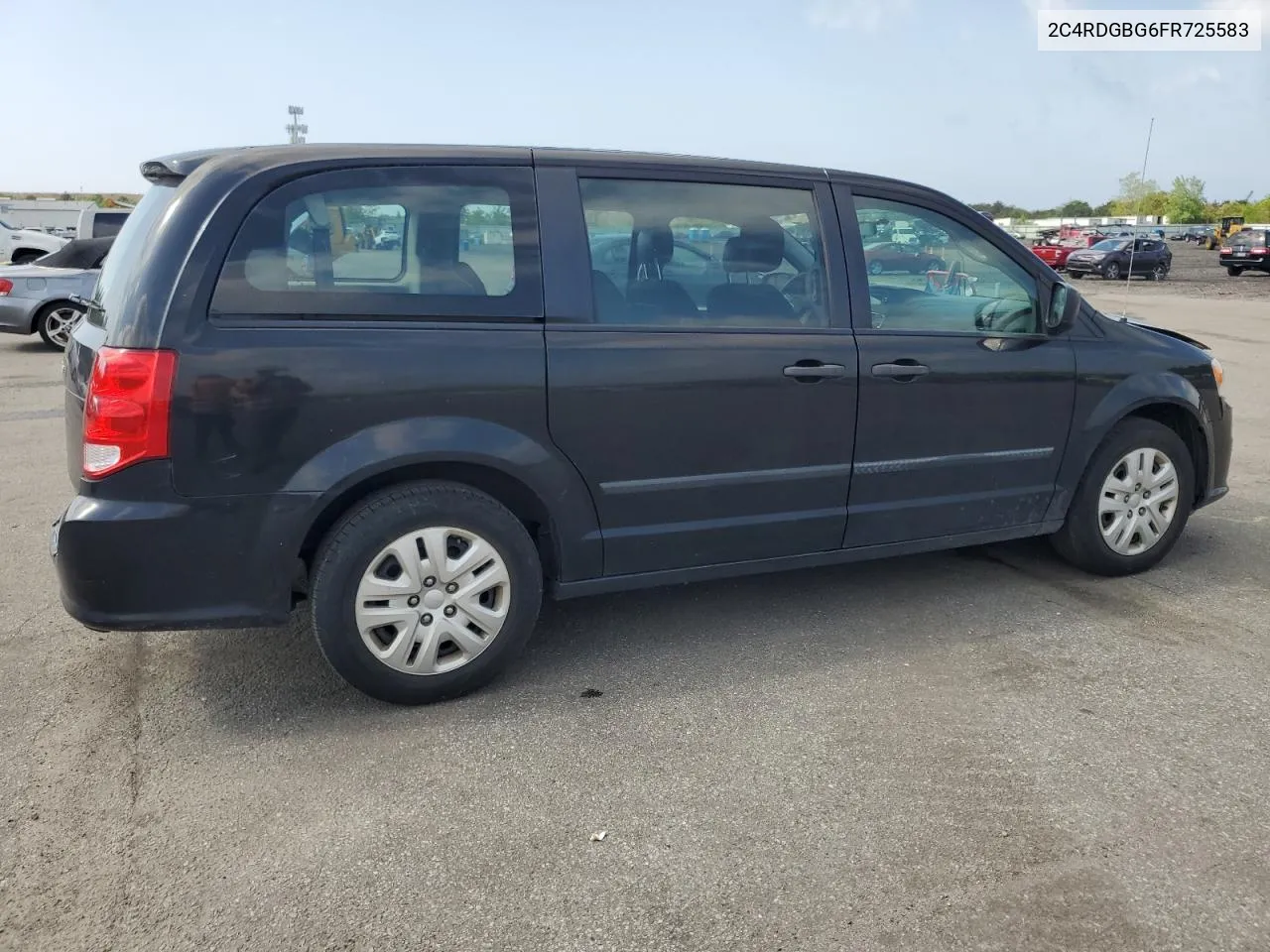 2C4RDGBG6FR725583 2015 Dodge Grand Caravan Se