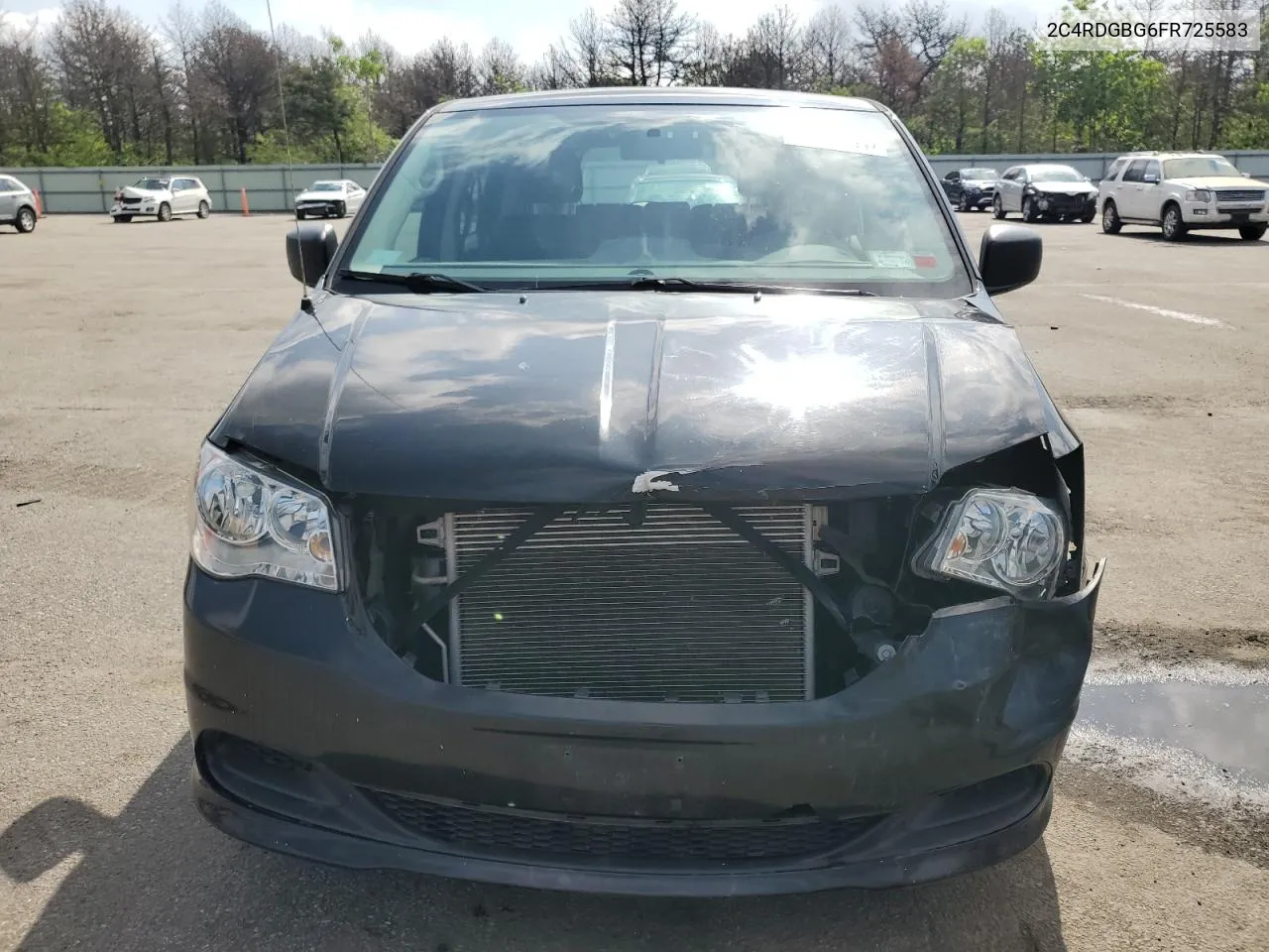 2C4RDGBG6FR725583 2015 Dodge Grand Caravan Se