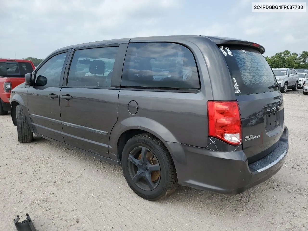 2C4RDGBG4FR687738 2015 Dodge Grand Caravan Se