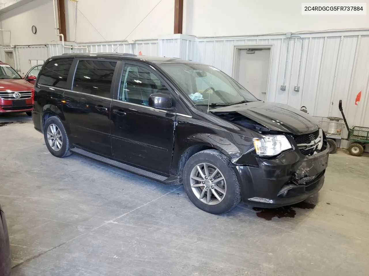 2C4RDGCG5FR737884 2015 Dodge Grand Caravan Sxt