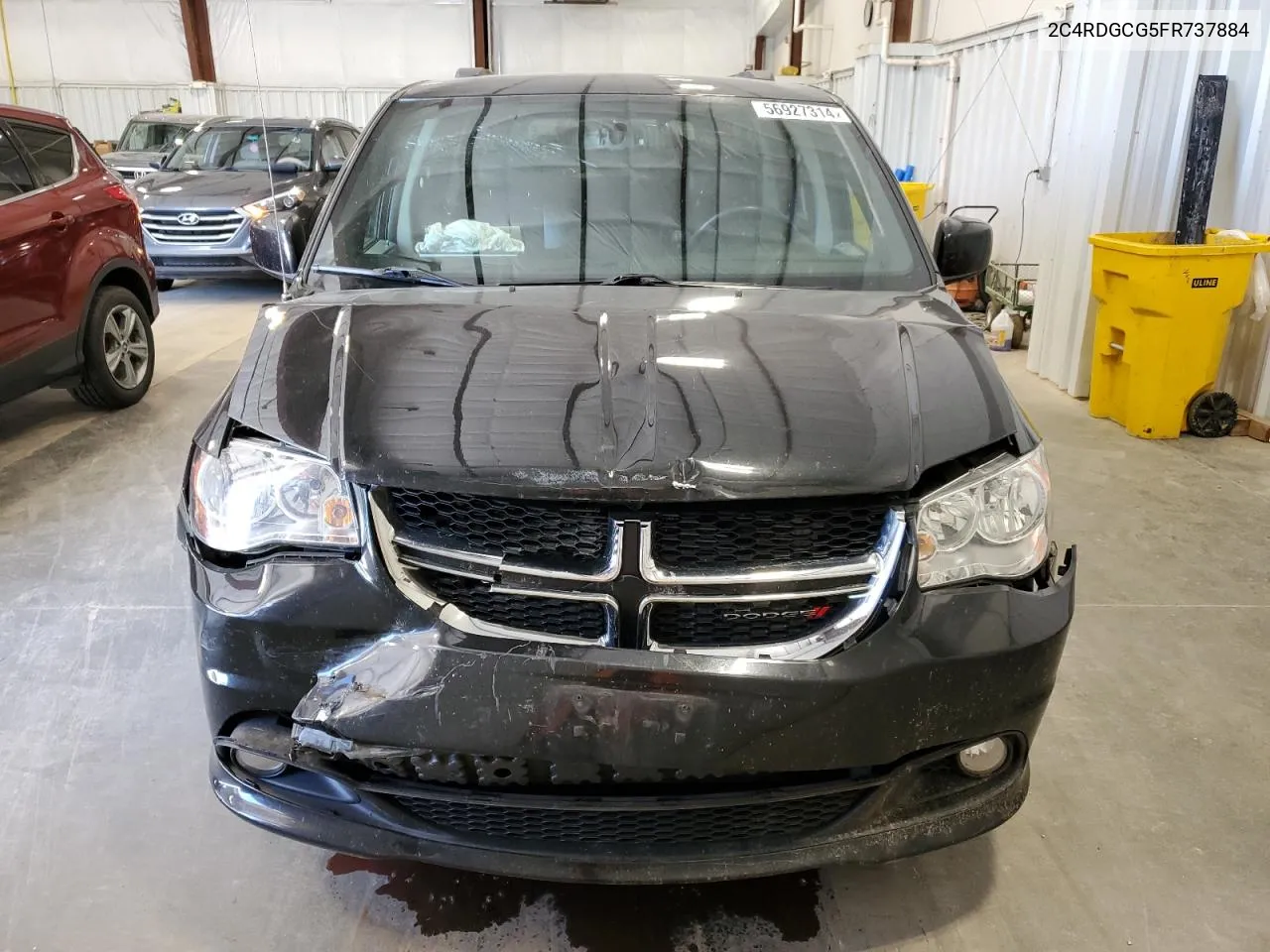 2C4RDGCG5FR737884 2015 Dodge Grand Caravan Sxt