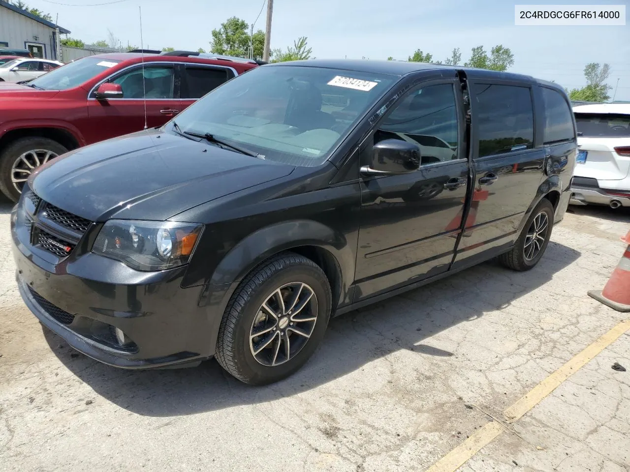 2015 Dodge Grand Caravan Sxt VIN: 2C4RDGCG6FR614000 Lot: 57034124