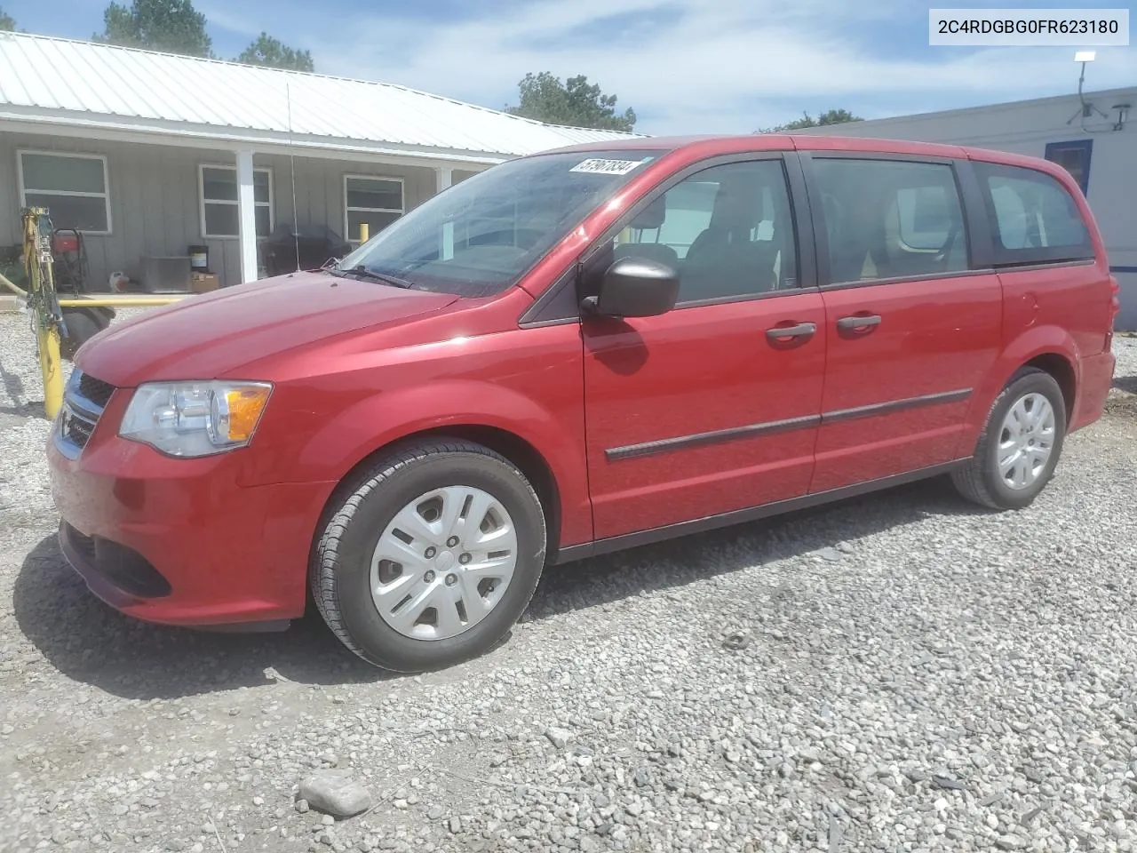 2C4RDGBG0FR623180 2015 Dodge Grand Caravan Se