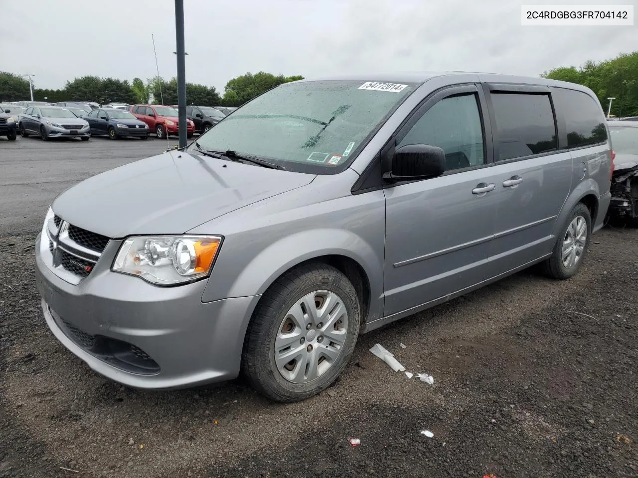 2015 Dodge Grand Caravan Se VIN: 2C4RDGBG3FR704142 Lot: 58130344