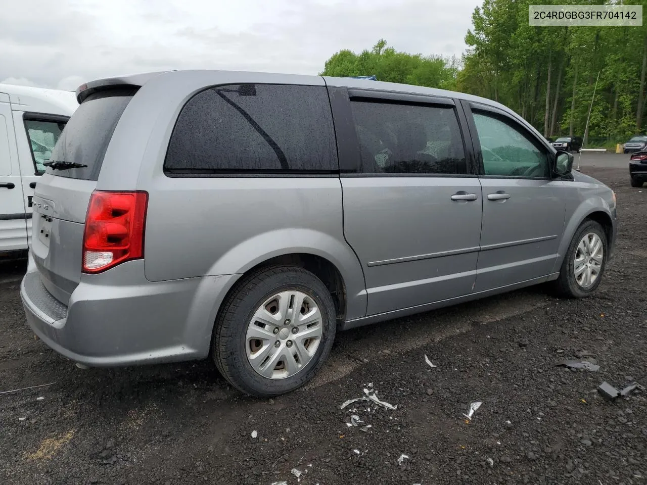 2015 Dodge Grand Caravan Se VIN: 2C4RDGBG3FR704142 Lot: 58130344