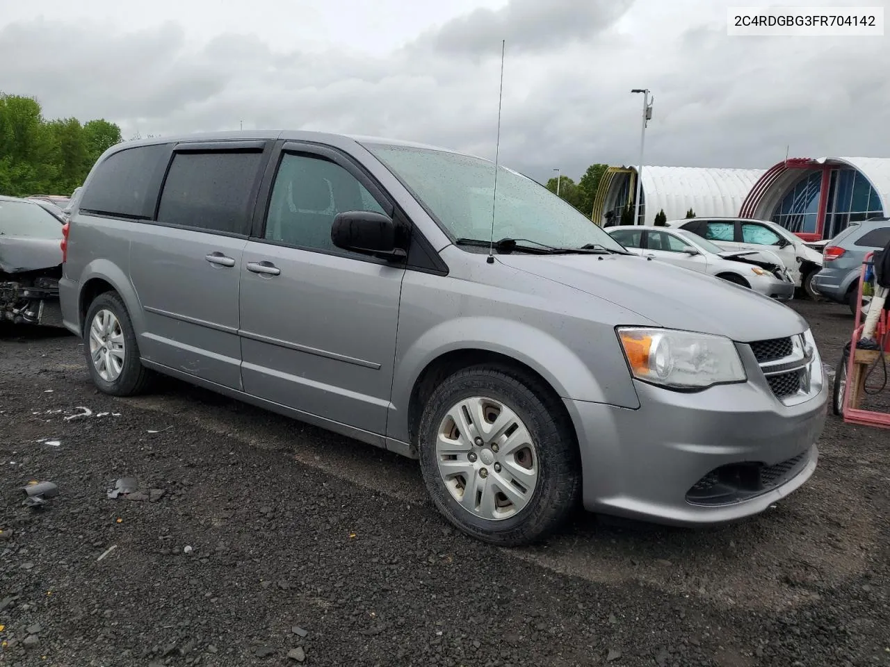 2015 Dodge Grand Caravan Se VIN: 2C4RDGBG3FR704142 Lot: 58130344