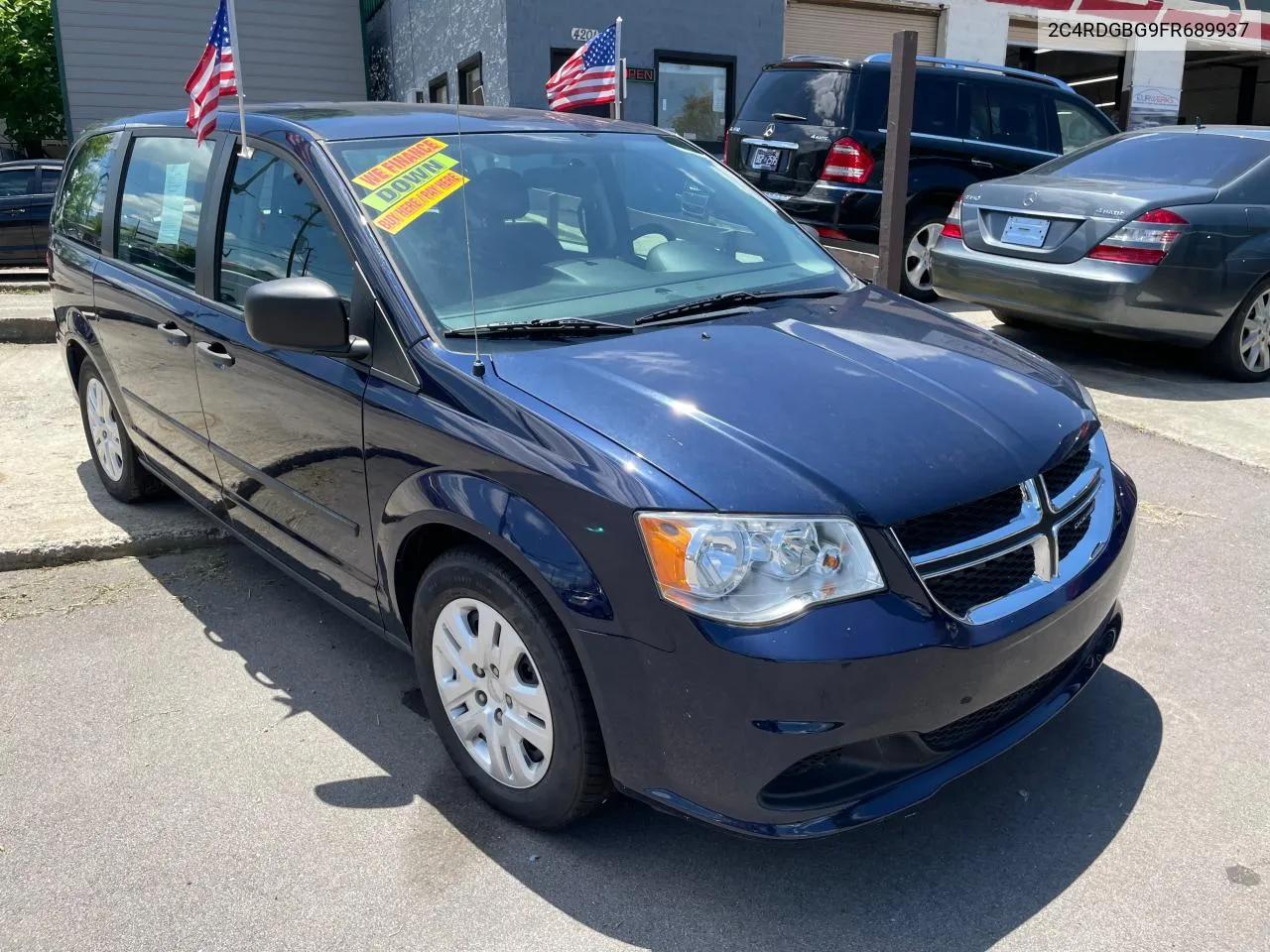 2015 Dodge Grand Caravan Se VIN: 2C4RDGBG9FR689937 Lot: 58320504