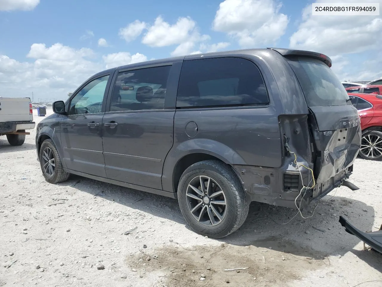 2015 Dodge Grand Caravan Se VIN: 2C4RDGBG1FR594059 Lot: 58969254