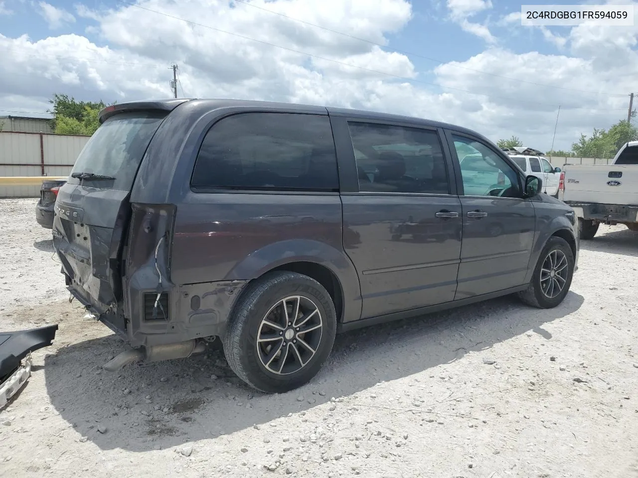 2C4RDGBG1FR594059 2015 Dodge Grand Caravan Se